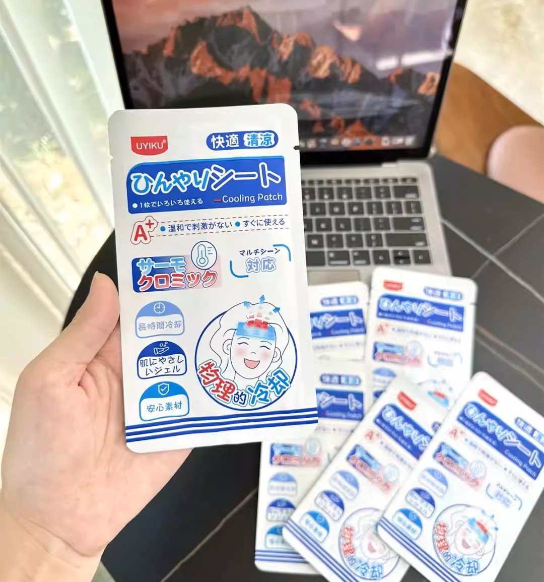 UYIKU Cooling Patch 冰爽降温贴 (1 Patch / 5 × 12 cm) - Image 5