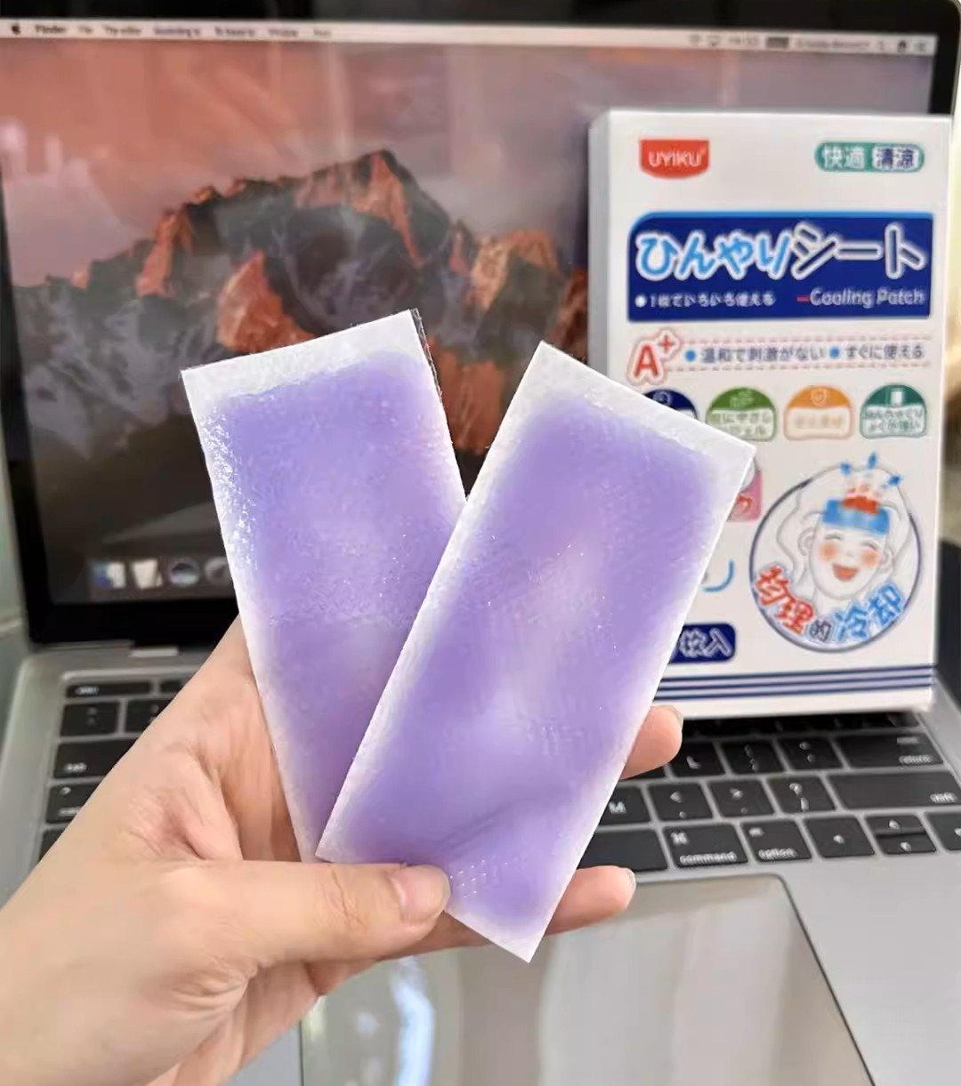 UYIKU Cooling Patch 冰爽降温贴 (1 Patch / 5 × 12 cm) - Image 4