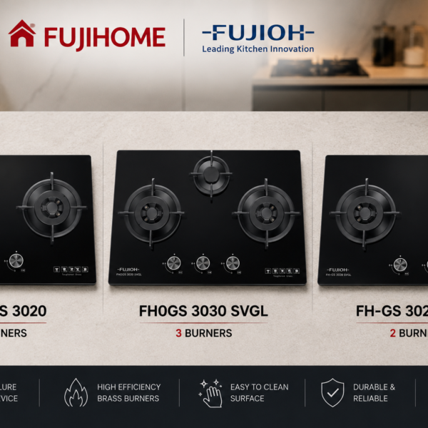 🔥 FUJIOH - FH-GS 3020 / FH-GS 3028 / FH-GS 3030 - 2 / 3头嵌入式燃气灶 🔥
