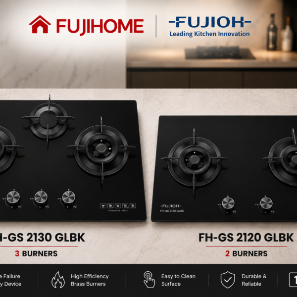 🔥FUJIOH FH-GS 21 Series Built-In Gas Hob (FH-GS 2120 / FH-GS 2130) | 嵌入式燃气灶🔥